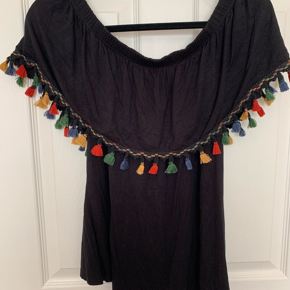 Chacha vente off the shoulder top